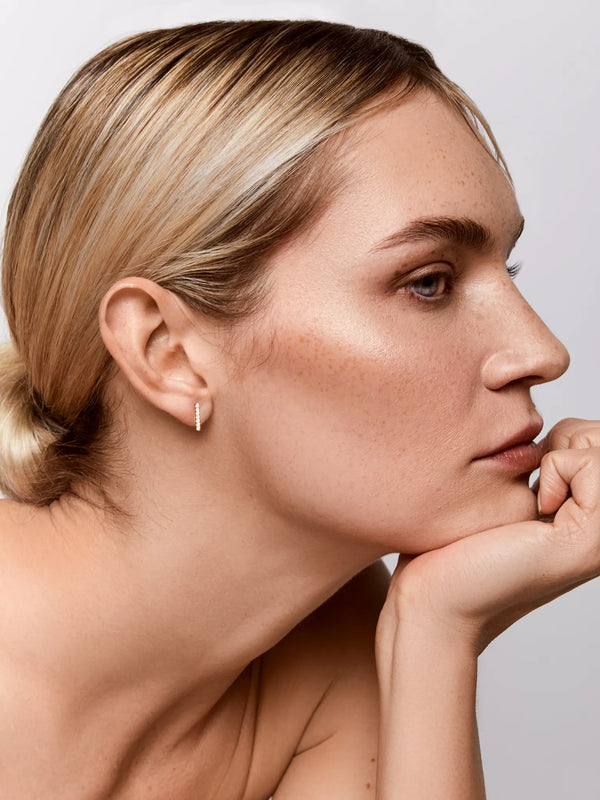 14kt Diamond Bar StudsMATEO Jewelry New York