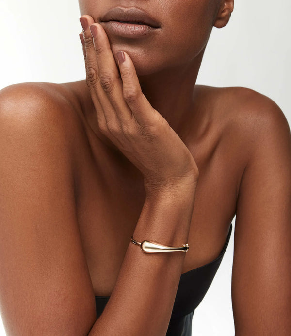 14kt Gold Water Droplet BraceletMATEO Jewelry New York