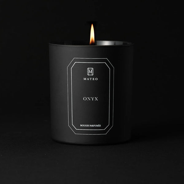 Onyx CandleMATEO Jewelry New York