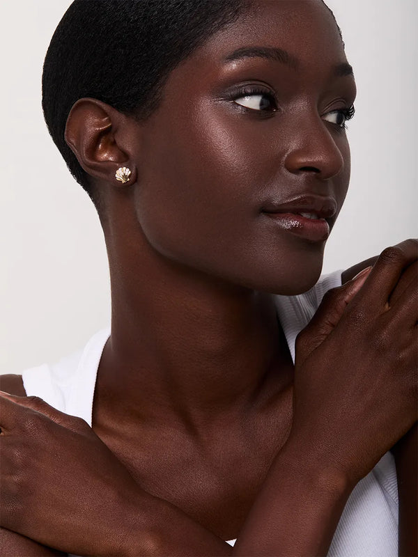 14kt Petite Venus StudsMATEO Jewelry New York