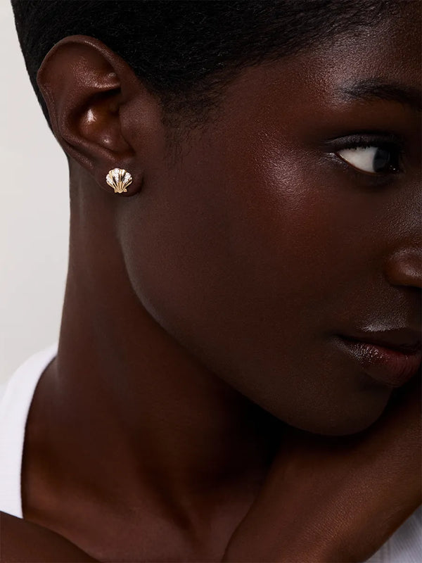 14kt Petite Venus StudsMATEO Jewelry New York