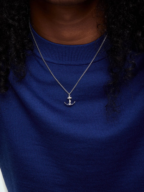 Small Anchor NecklaceMATEO Jewelry New York