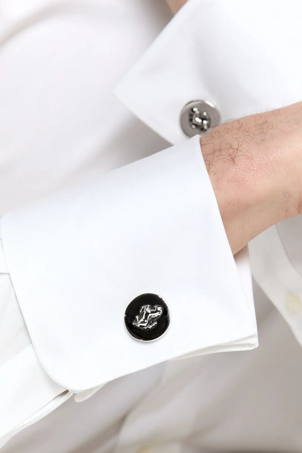 Stallion Coin CufflinksMATEO Jewelry New York