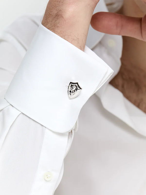 Stallion Shield CufflinksMATEO Jewelry New York