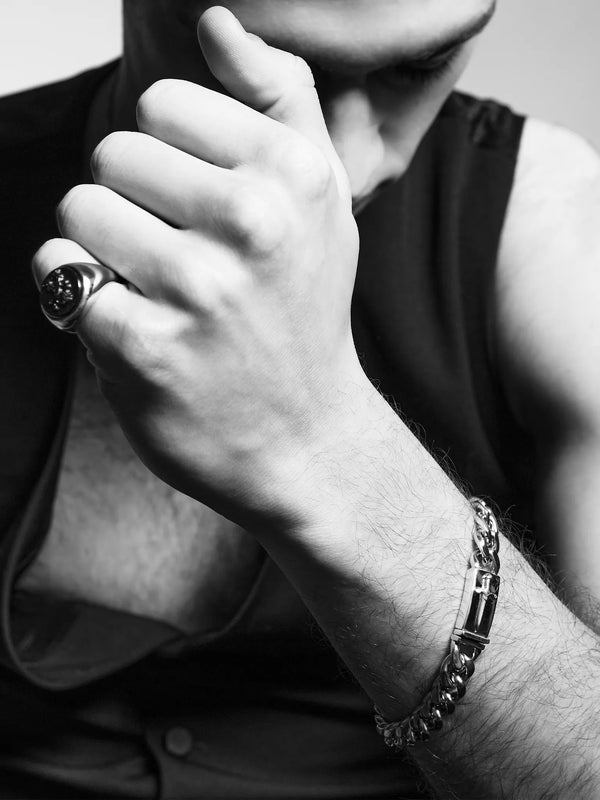 Sword Cuban Link BraceletMATEO Jewelry New York
