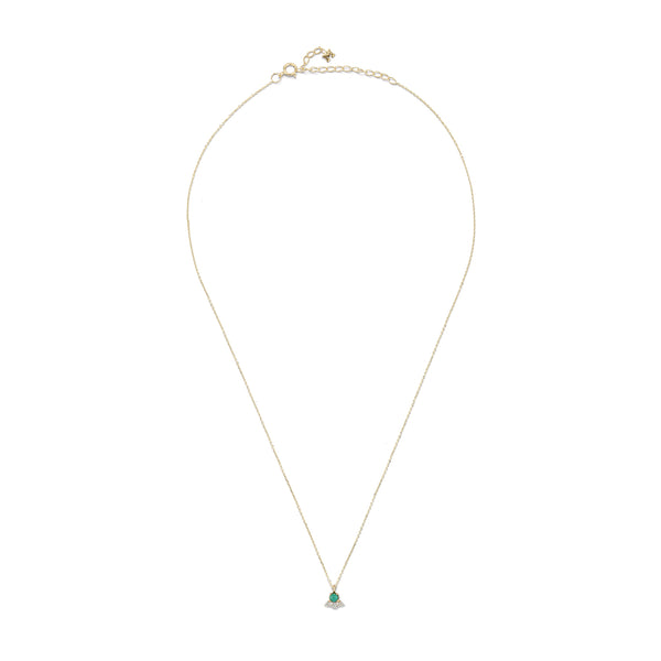 The Little Things Turquoise and Diamond Necklace