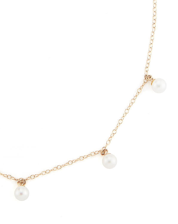 5 Point Pearl Necklace