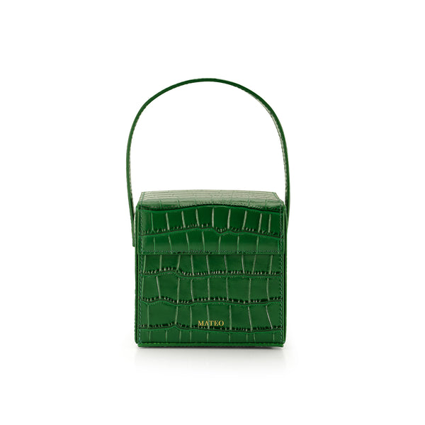 Bolsa Esmeralda Croc Catherine Box