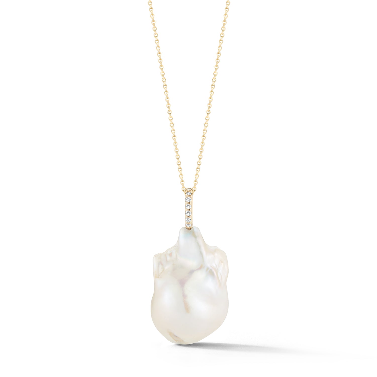 ネックレス・ペンダント The Baroque Pearl and ME Heart Necklace Heart-Shaped Baroque Pearl Pendant Necklace with OT Clasp