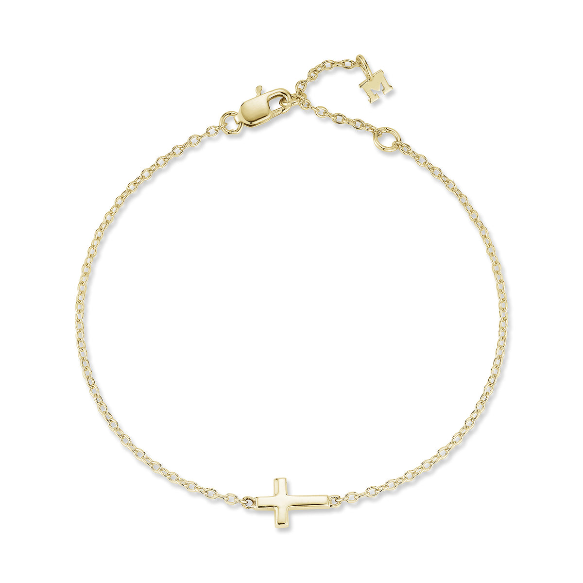 Small cross deals bracelet