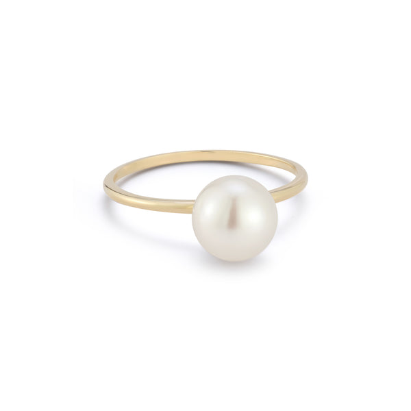 14kt Pearl Dot Ring
