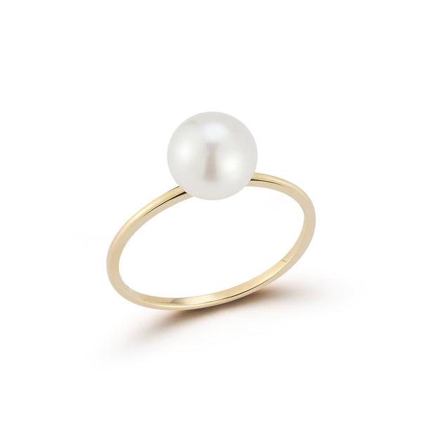 14kt Pearl Dot Ring