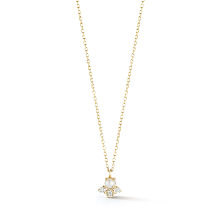 The Little Things Pearl and Diamond Necklace