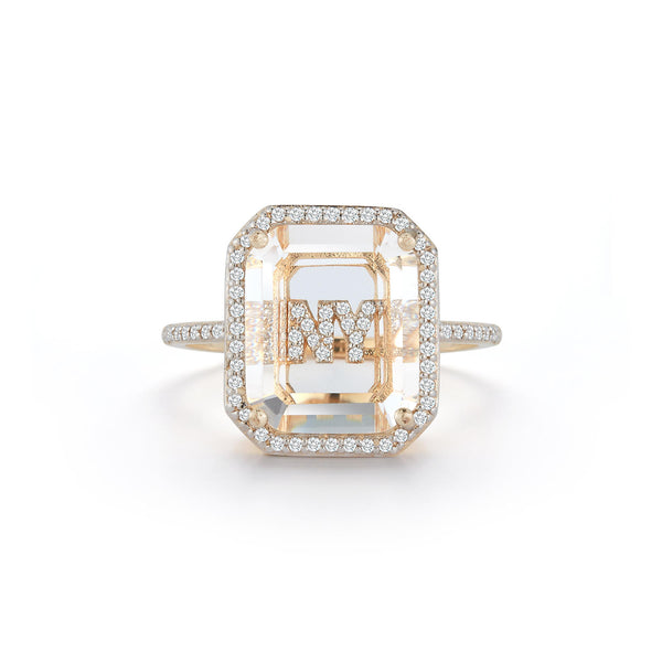 Double Secret Initial Ring // A-Z