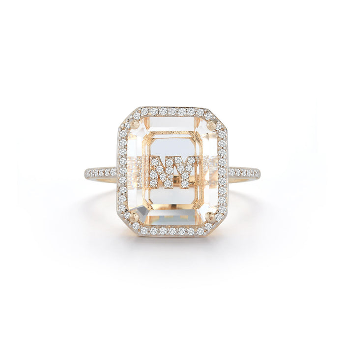 Double Secret Initial Ring // A-Z