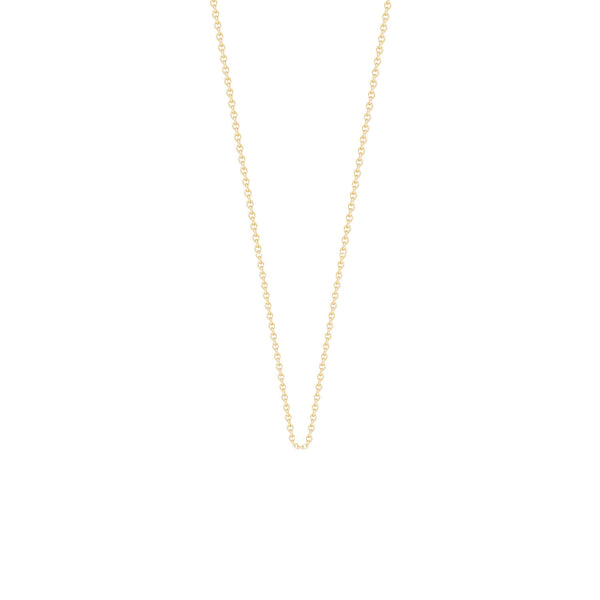 Gold Diamond Cut Link Chain